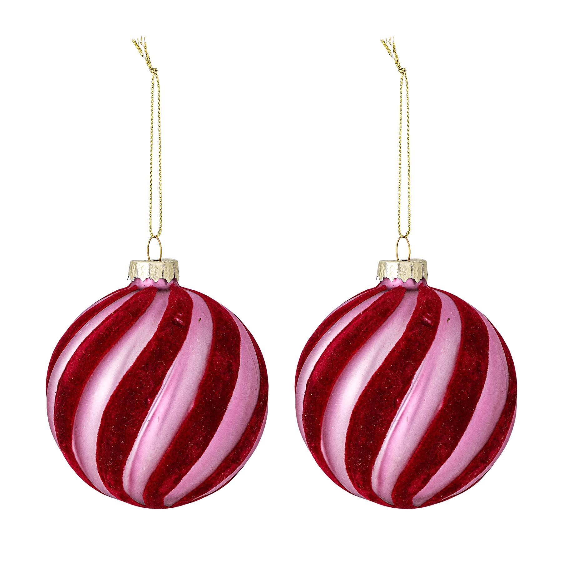 Sayla Ornament, Rot, Glas in Red präsentiert im Onlineshop von KAQTU Design AG. Ornament ist von Bloomingville