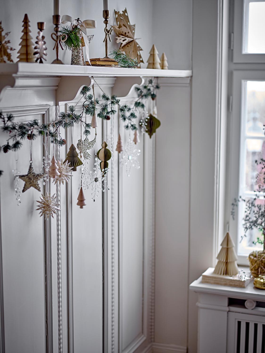 Ikata Ornament, Klar, Kunststoff in Clear präsentiert im Onlineshop von KAQTU Design AG. Ornament ist von Bloomingville
