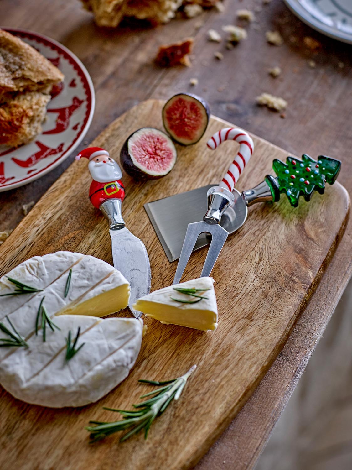 Misa Käse-Utensilien, Rot, Glas in Red präsentiert im Onlineshop von KAQTU Design AG. Käsezubehör ist von Bloomingville