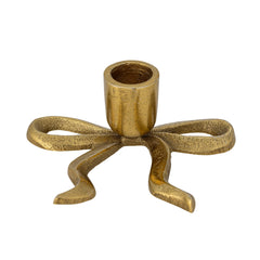 Portacandele Nanda, oro, alluminio