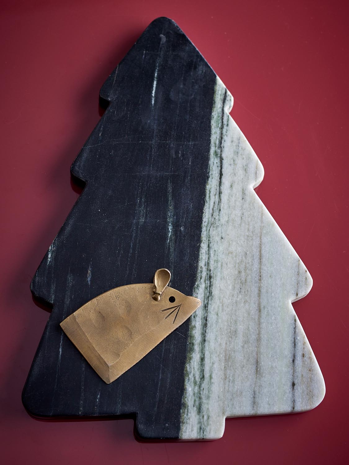 Jeremiah Käsebesteck, Messing, Metall in Brass präsentiert im Onlineshop von KAQTU Design AG. Käsezubehör ist von Bloomingville
