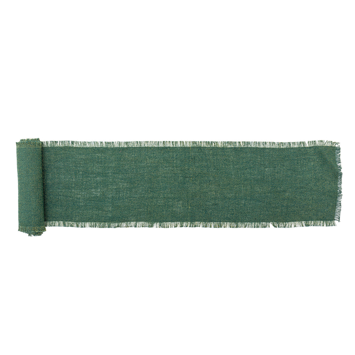 Janavi Tischläufer, Grün, Jute in Green präsentiert im Onlineshop von KAQTU Design AG. Pfannenuntersatz ist von Bloomingville