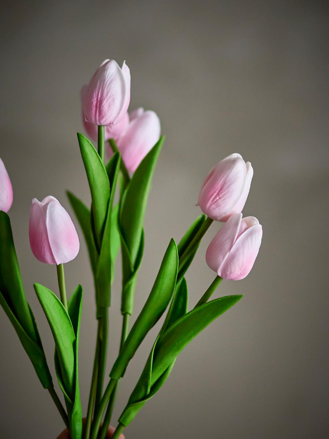 Tulip Blumenstrauß, Rose, Künstliche Blumen in Rose präsentiert im Onlineshop von KAQTU Design AG. Kunstpflanze ist von Bloomingville