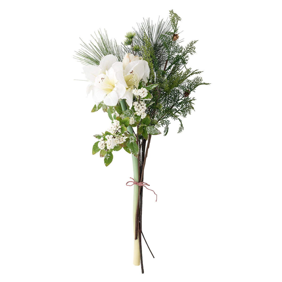 Kristin Blumenstrauss, Weiss, Künstliche Blumen in White präsentiert im Onlineshop von KAQTU Design AG. Kunstblume ist von Bloomingville
