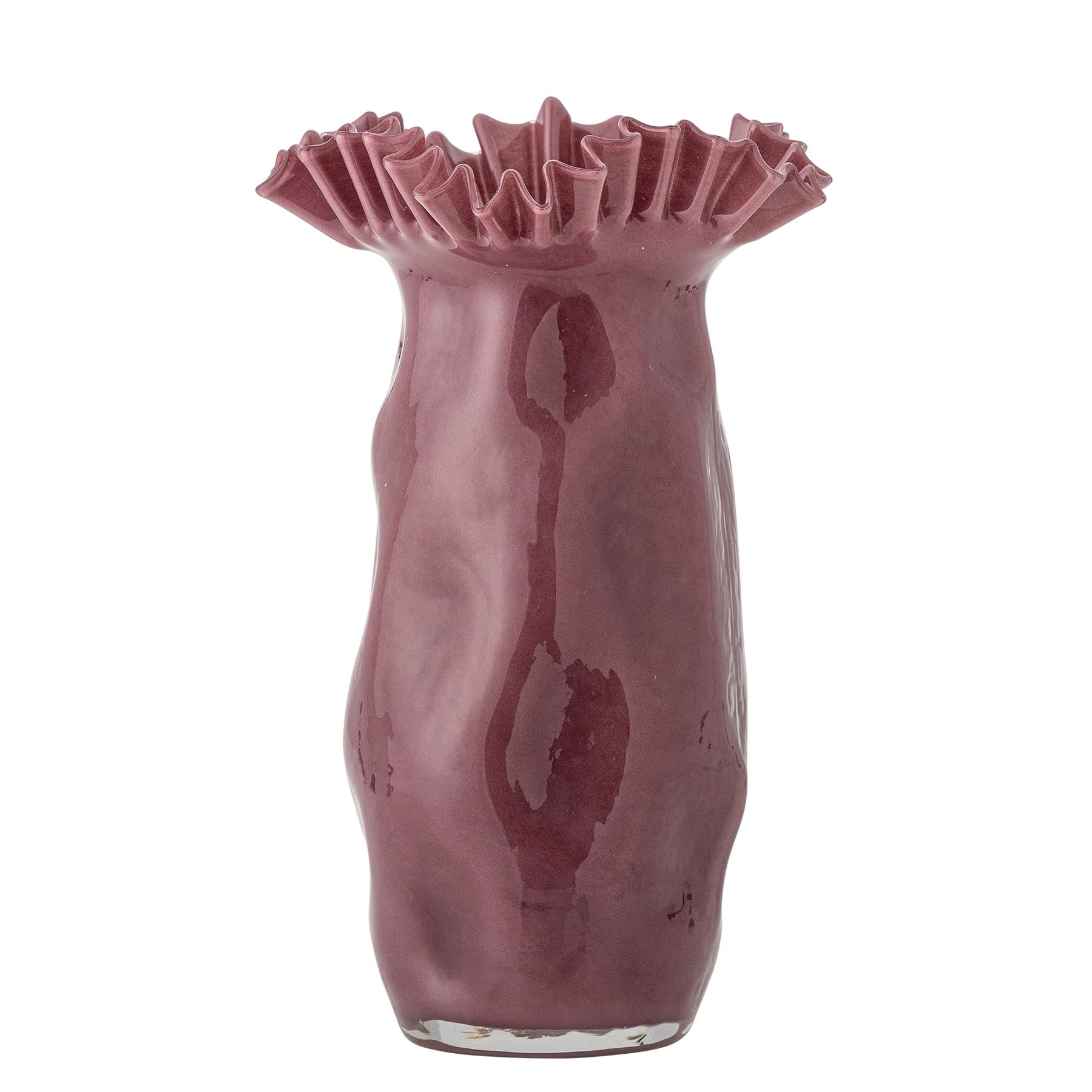 Sima Vase, Violett, Glas in Purple präsentiert im Onlineshop von KAQTU Design AG. Vase ist von Bloomingville