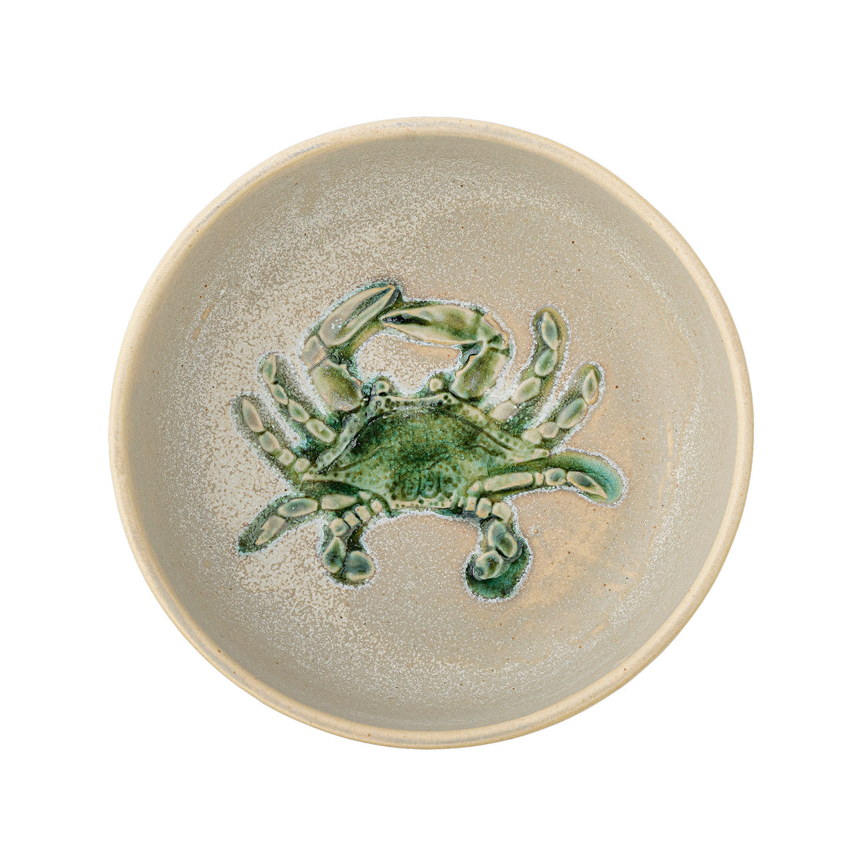 Hadden Schale, Grün, Steingut in Green präsentiert im Onlineshop von KAQTU Design AG. Schale ist von Creative Collection