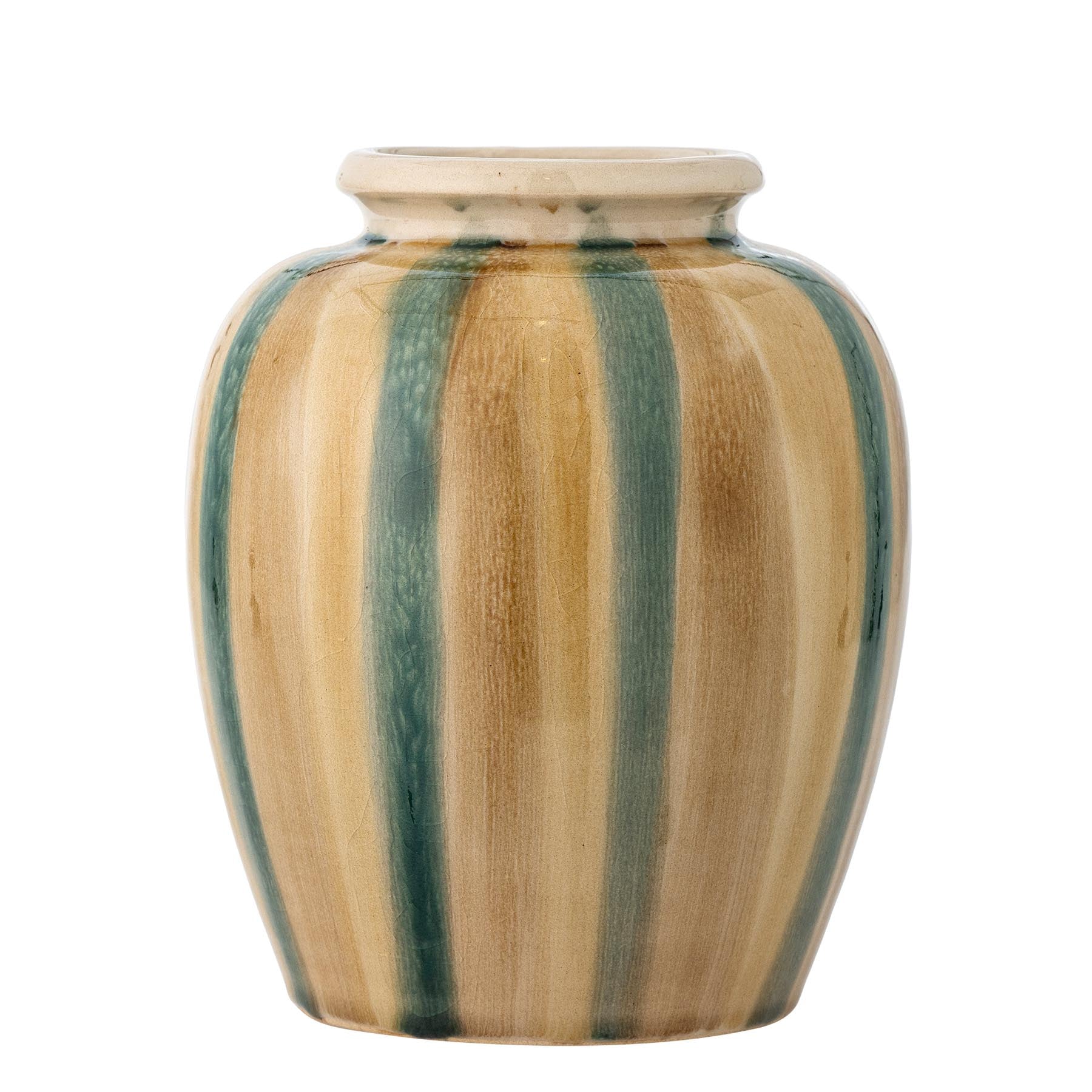 Rahima Vase, Bunt, Steingut in Multi präsentiert im Onlineshop von KAQTU Design AG. Vase ist von Creative Collection