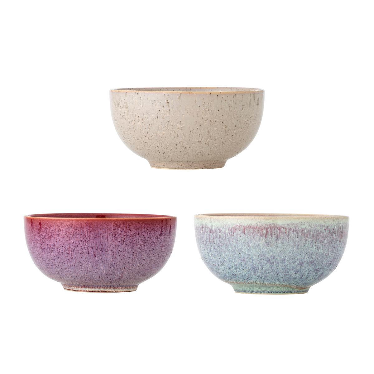 Addison Schale, Rose, Steingut in Rose präsentiert im Onlineshop von KAQTU Design AG. Schale ist von Bloomingville