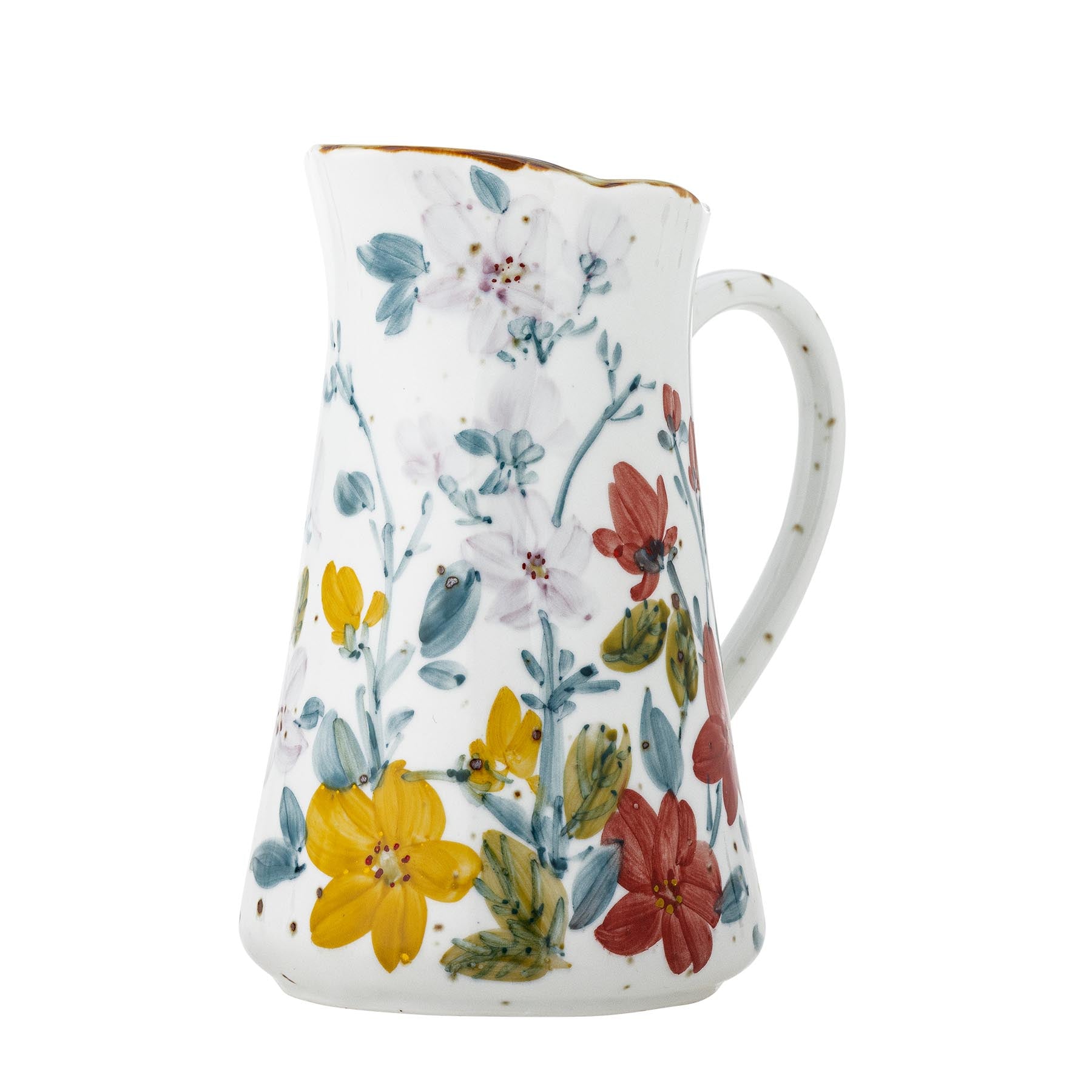 Savina Krug, Bunt, Steingut in Multi präsentiert im Onlineshop von KAQTU Design AG. Kanne ist von Creative Collection