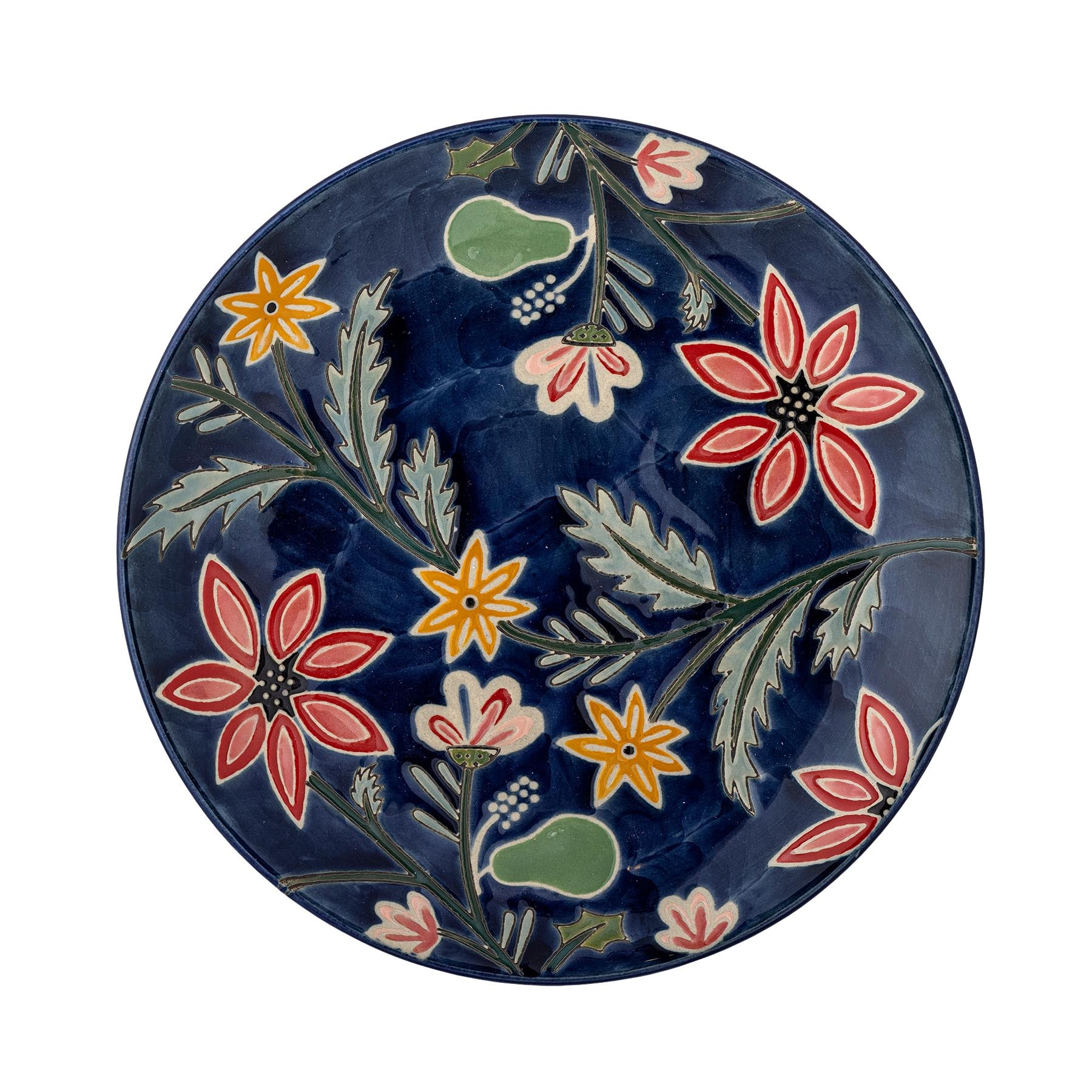 Meredith Teller, Bunt, Steingut in Multi präsentiert im Onlineshop von KAQTU Design AG. Teller ist von Creative Collection