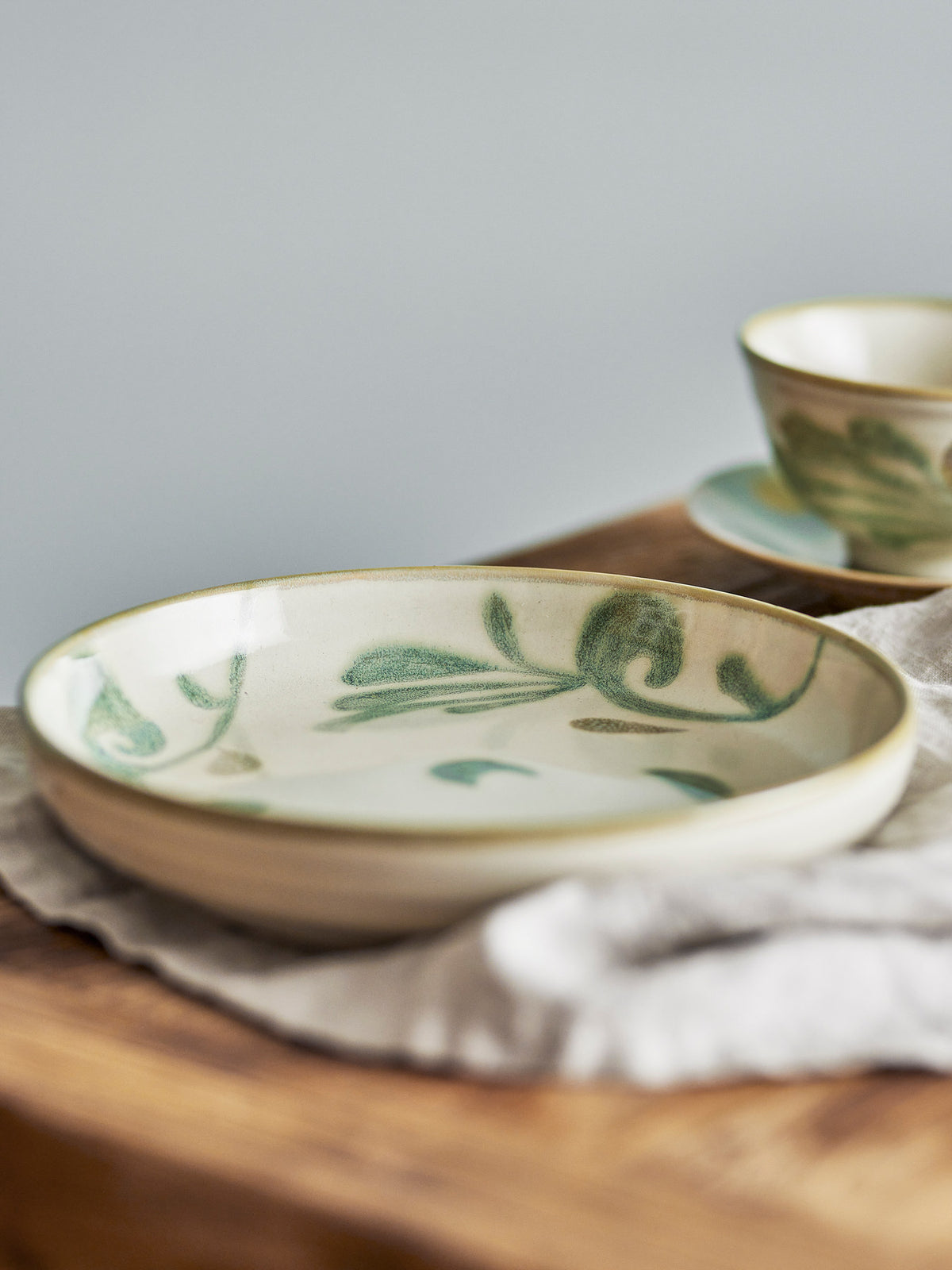Bethany Teller, Bunt, Steingut in Multi präsentiert im Onlineshop von KAQTU Design AG. Teller ist von Creative Collection