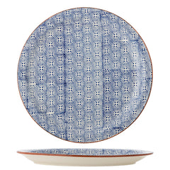 Piatto da portata Karine, blu, terracotta