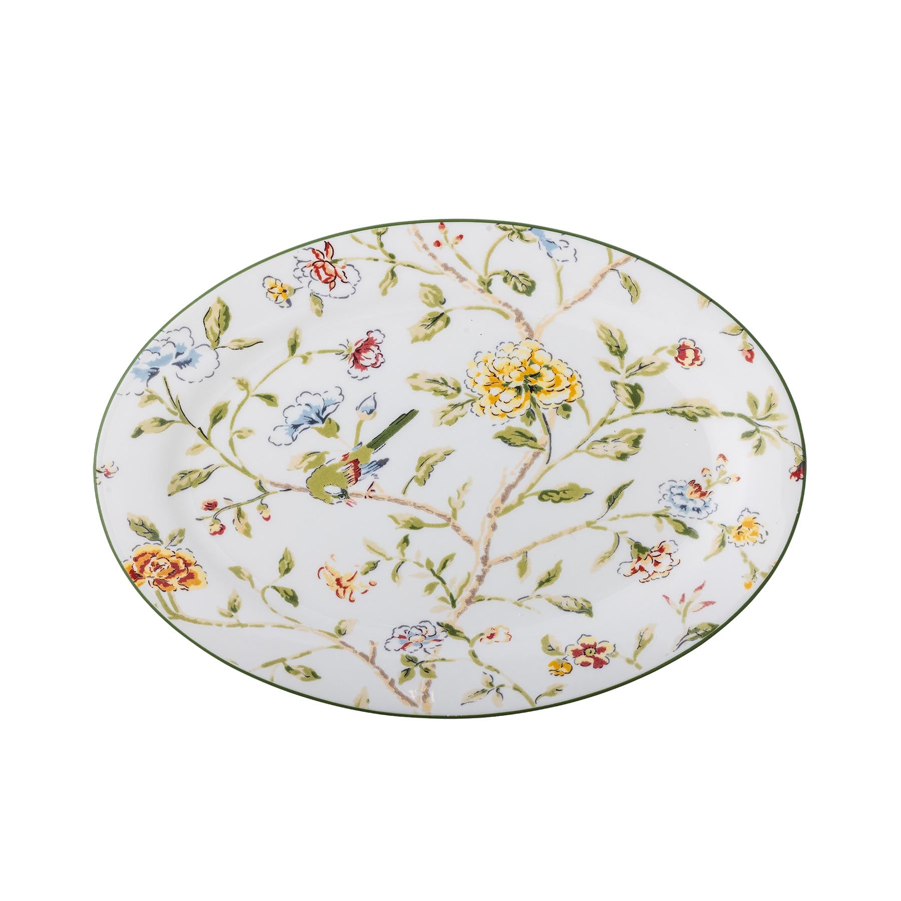 Bloomie Servierplatte, Bunt, Steingut in Multi präsentiert im Onlineshop von KAQTU Design AG. Käsezubehör ist von Creative Collection