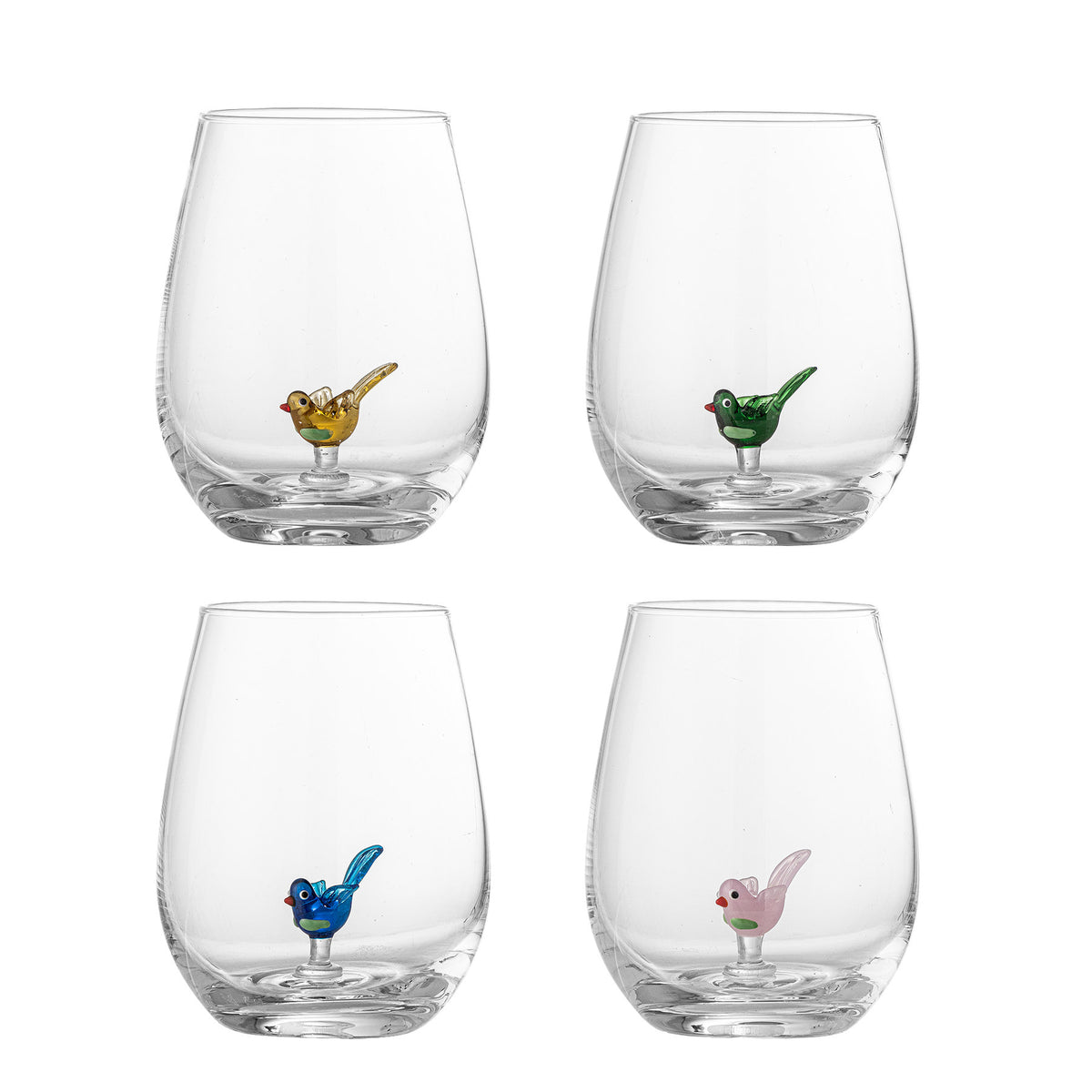 Misa Trinkglas, Multipack, Bunt, Glas in Multi präsentiert im Onlineshop von KAQTU Design AG. Glas ist von Bloomingville
