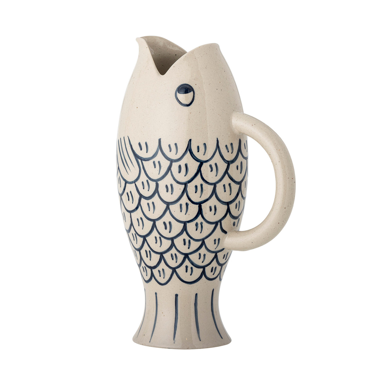 Eimy Krug, Blau, Steingut in Blue präsentiert im Onlineshop von KAQTU Design AG. Kanne ist von Creative Collection