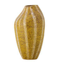 Abella vase, yellow, earthenware