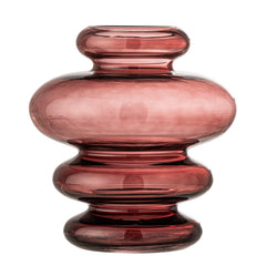 Vase Kayn, violet, verre