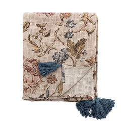 Couverture Yoti, multicolore, en coton