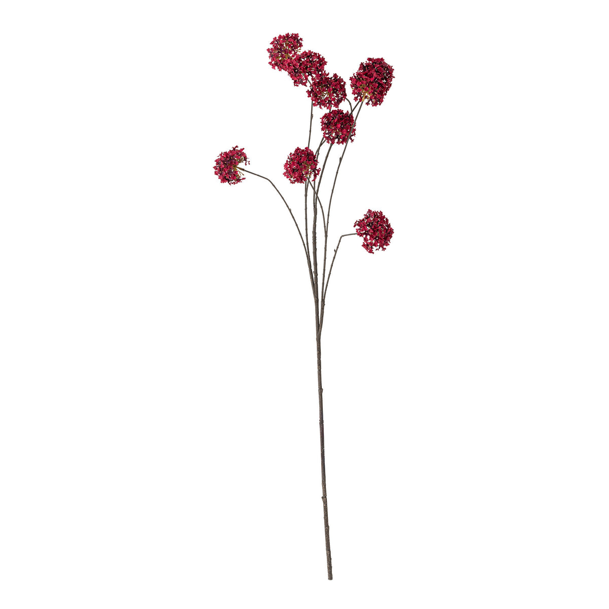 Hydrangea Stiel, Rot, Künstliche Blumen in Red präsentiert im Onlineshop von KAQTU Design AG. Kunstblume ist von Bloomingville
