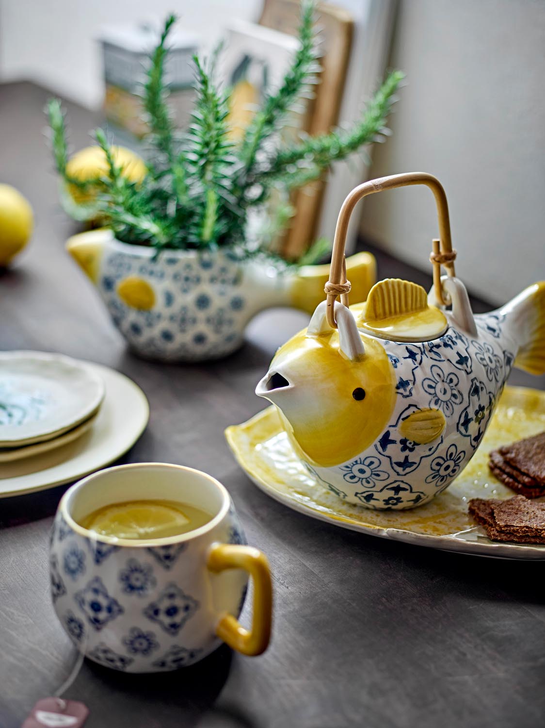 Wrenna Tasse, Bunt, Steingut in Multi präsentiert im Onlineshop von KAQTU Design AG. Tasse ist von Creative Collection