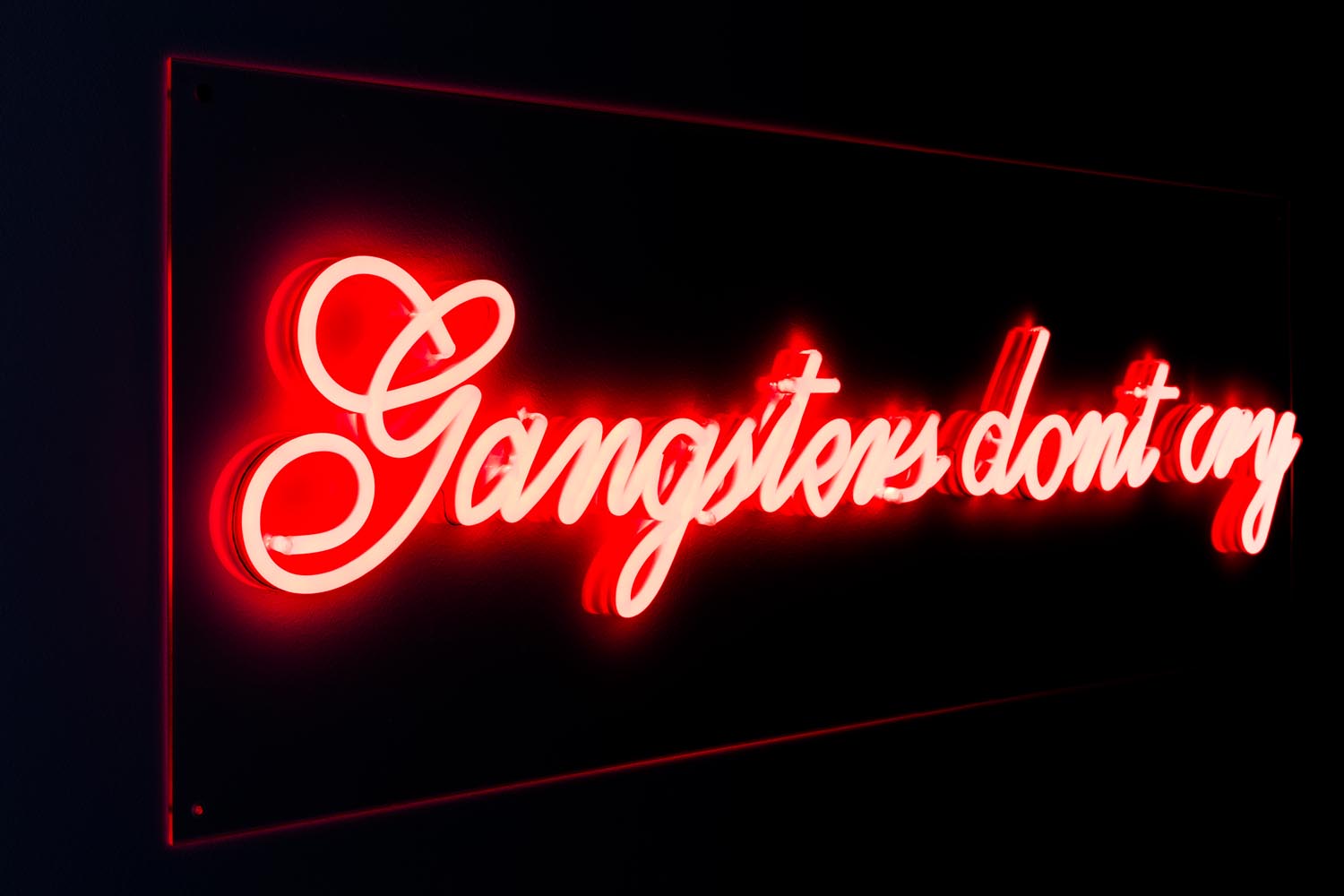Gangsters LED Neon Beleuchtung