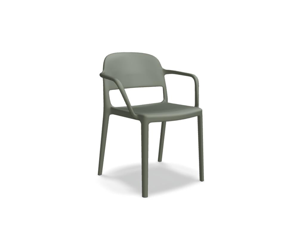 Blendy BNDS02 - Stuhl in Gelb präsentiert im Onlineshop von KAQTU Design AG. Gartenstuhl ist von Mdd