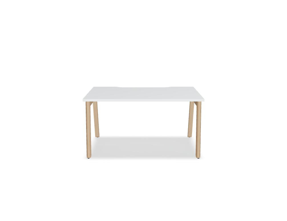 Ogi B BOB030 - Schreibtisch in Weiss Pastell präsentiert im Onlineshop von KAQTU Design AG. Schreibtisch ist von Mdd