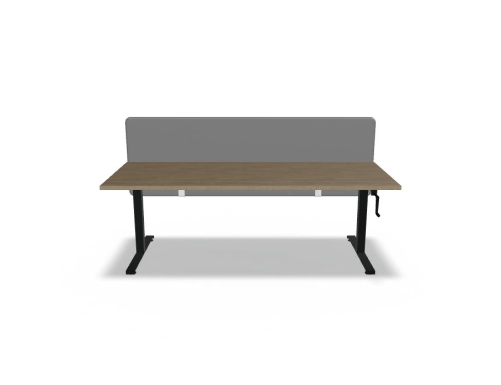Ogi Drive BOC06 - Schreibtisch mit manueller Höhenverstellung in  präsentiert im Onlineshop von KAQTU Design AG. Schreibtisch ist von Mdd
