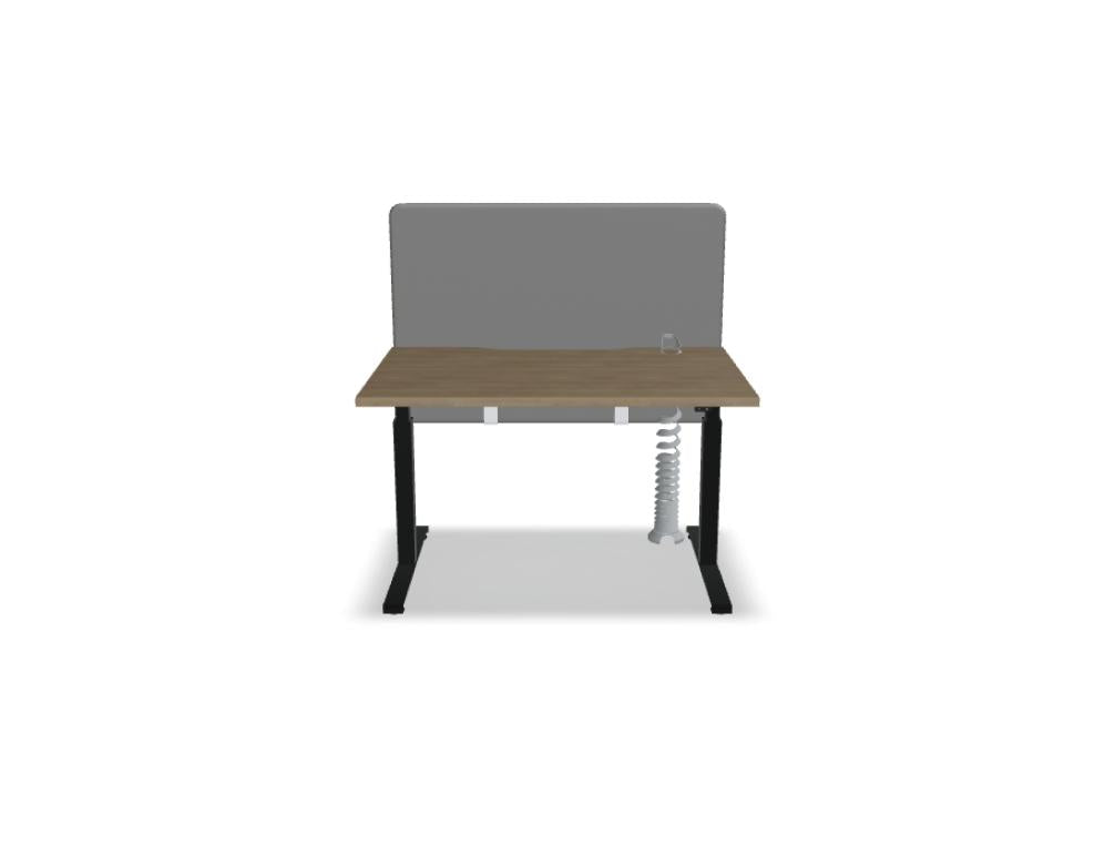 Ogi Drive  BOD52 - Schreibtisch elektrisch höhenverstellbar, zweimotoriges Gestell in Honigeiche präsentiert im Onlineshop von KAQTU Design AG. Schreibtisch ist von Mdd
