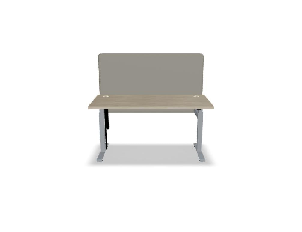 Ogi Drive  BOD547 - Schreibtisch elektrisch höhenverstellbar, zweimotoriges Gestell in Honigeiche präsentiert im Onlineshop von KAQTU Design AG. Schreibtisch ist von Mdd