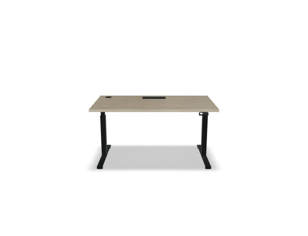 Ogi Drive  BOD54 - Schreibtisch elektrisch höhenverstellbar, zweimotoriges Gestell in Honigeiche präsentiert im Onlineshop von KAQTU Design AG. Schreibtisch ist von Mdd
