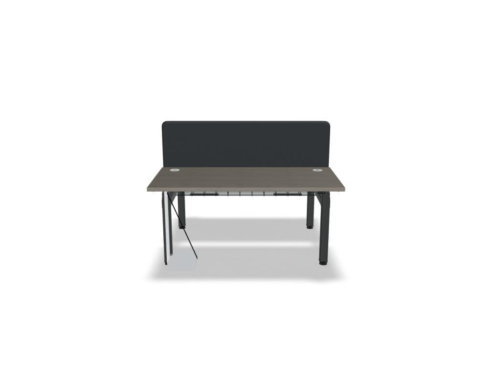 Ogi Drive Bench BOD574 - Doppelschreibtisch mit elektrischer Höhenverstellung, zweimotoriges Gestell in Honigeiche präsentiert im Onlineshop von KAQTU Design AG. Schreibtisch ist von Mdd