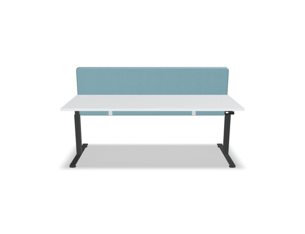 Ogi Drive  BOD60 - Schreibtisch elektrisch höhenverstellbar, zweimotoriges Gestell in Honigeiche präsentiert im Onlineshop von KAQTU Design AG. Schreibtisch ist von Mdd