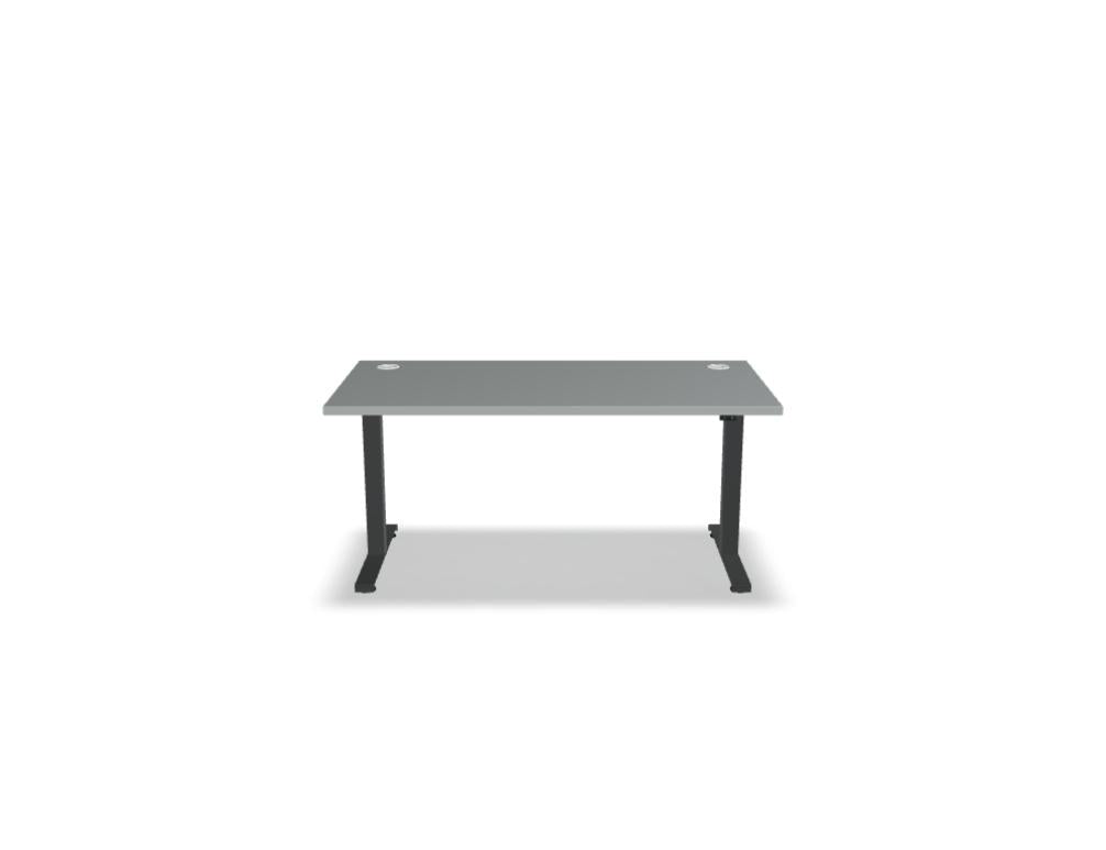 Ogi Drive  BOD647 - Schreibtisch elektrisch höhenverstellbar, zweimotoriges Gestell in Honigeiche präsentiert im Onlineshop von KAQTU Design AG. Schreibtisch ist von Mdd