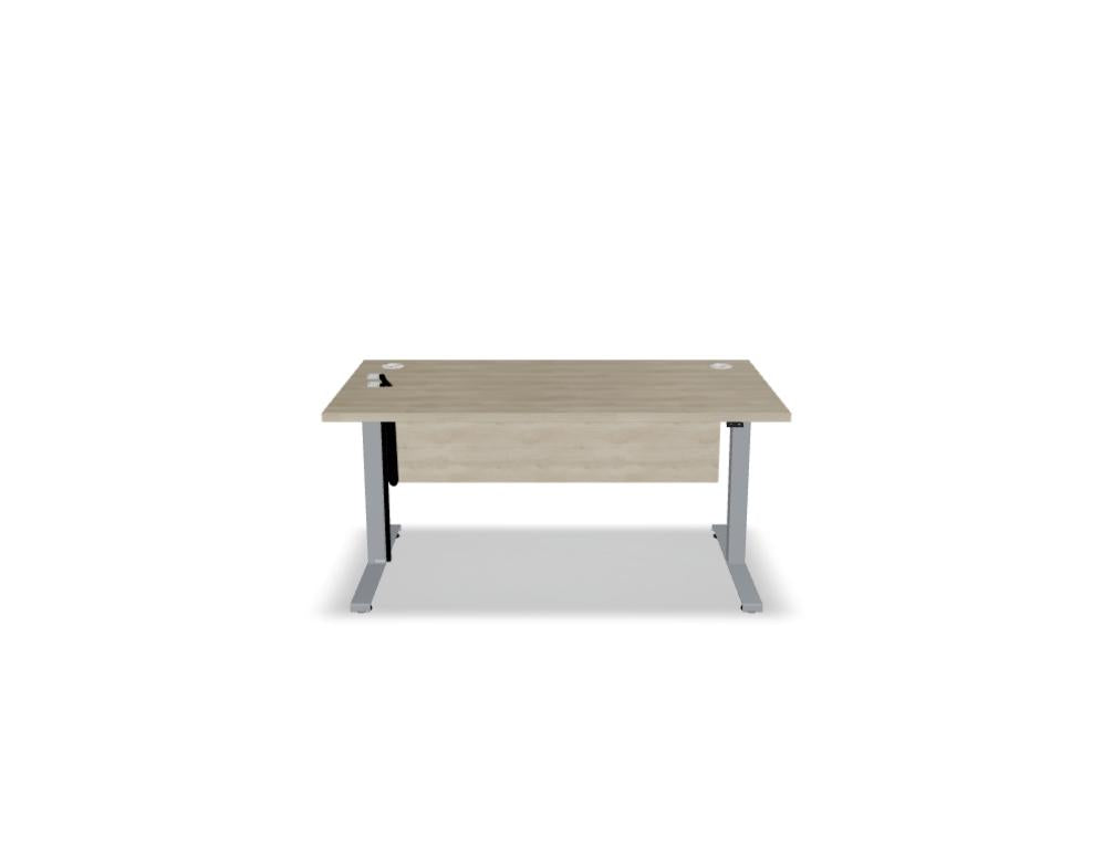 Ogi Drive  BOD64 - Schreibtisch elektrisch höhenverstellbar, zweimotoriges Gestell in Honigeiche präsentiert im Onlineshop von KAQTU Design AG. Schreibtisch ist von Mdd