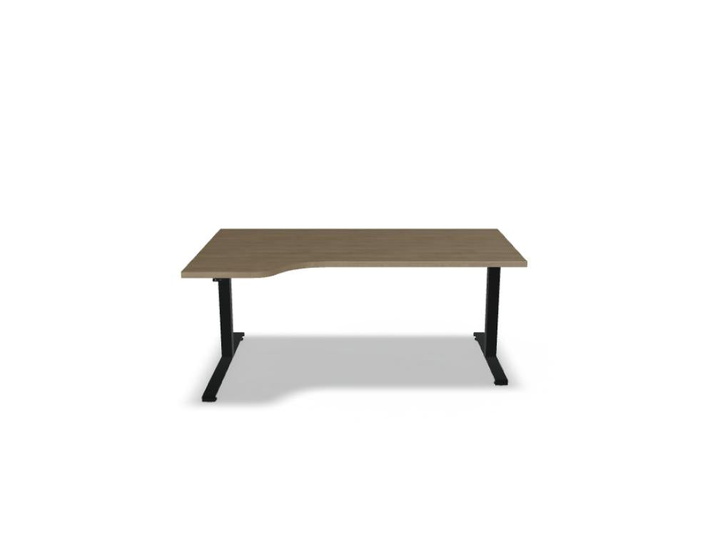 Ogi Drive  BODK66 - Schreibtisch elektrisch höhenverstellbar, zweimotoriges Gestell in Honigeiche präsentiert im Onlineshop von KAQTU Design AG. Schreibtisch ist von Mdd