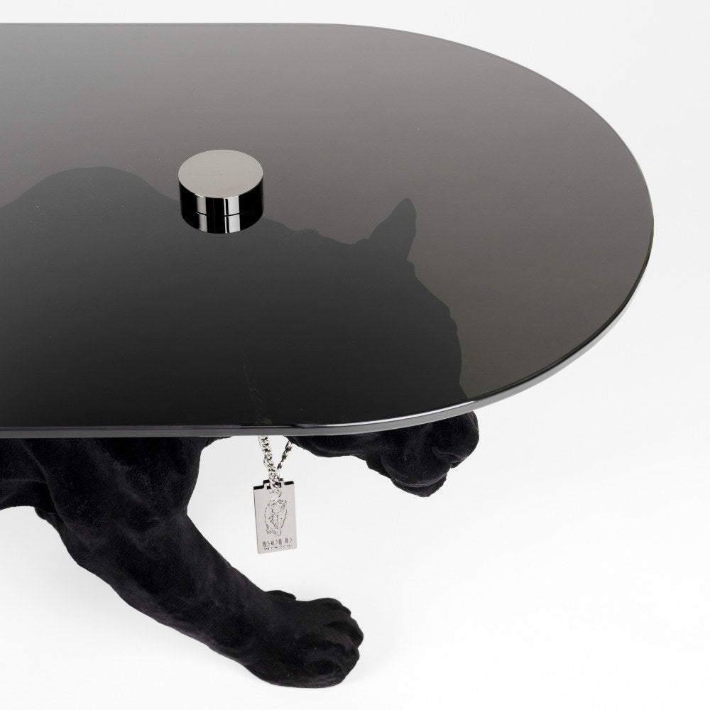 DOPE AS HELL Beistelltisch in Schwarz präsentiert im Onlineshop von KAQTU Design AG. Couchtisch ist von Bold Monkey