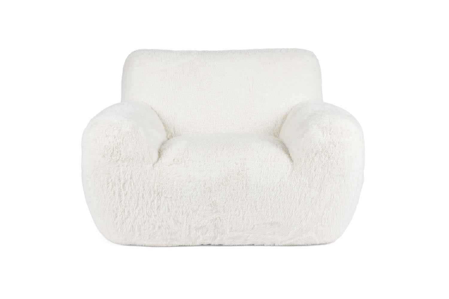 Lounge Stuhl Cuddle the Yeti in Offwhite präsentiert im Onlineshop von KAQTU Design AG. Sessel ist von Bold Monkey
