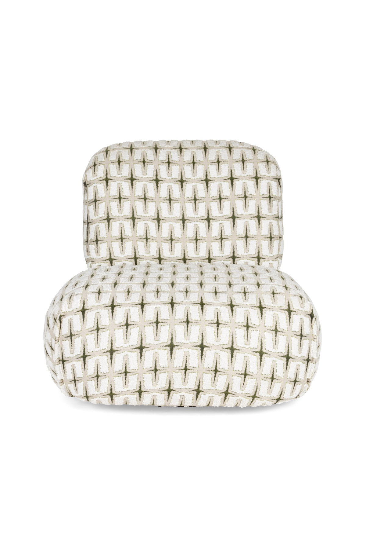 Lounge Stuhl Ritz Beige Green in beige präsentiert im Onlineshop von KAQTU Design AG. Sessel ist von Bold Monkey