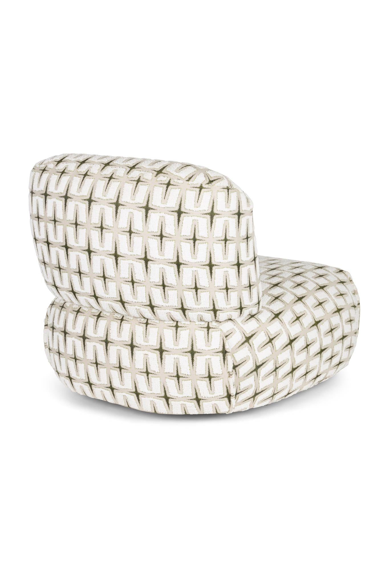 Lounge Stuhl Ritz Beige Green in Beige präsentiert im Onlineshop von KAQTU Design AG. Sessel ist von Bold Monkey