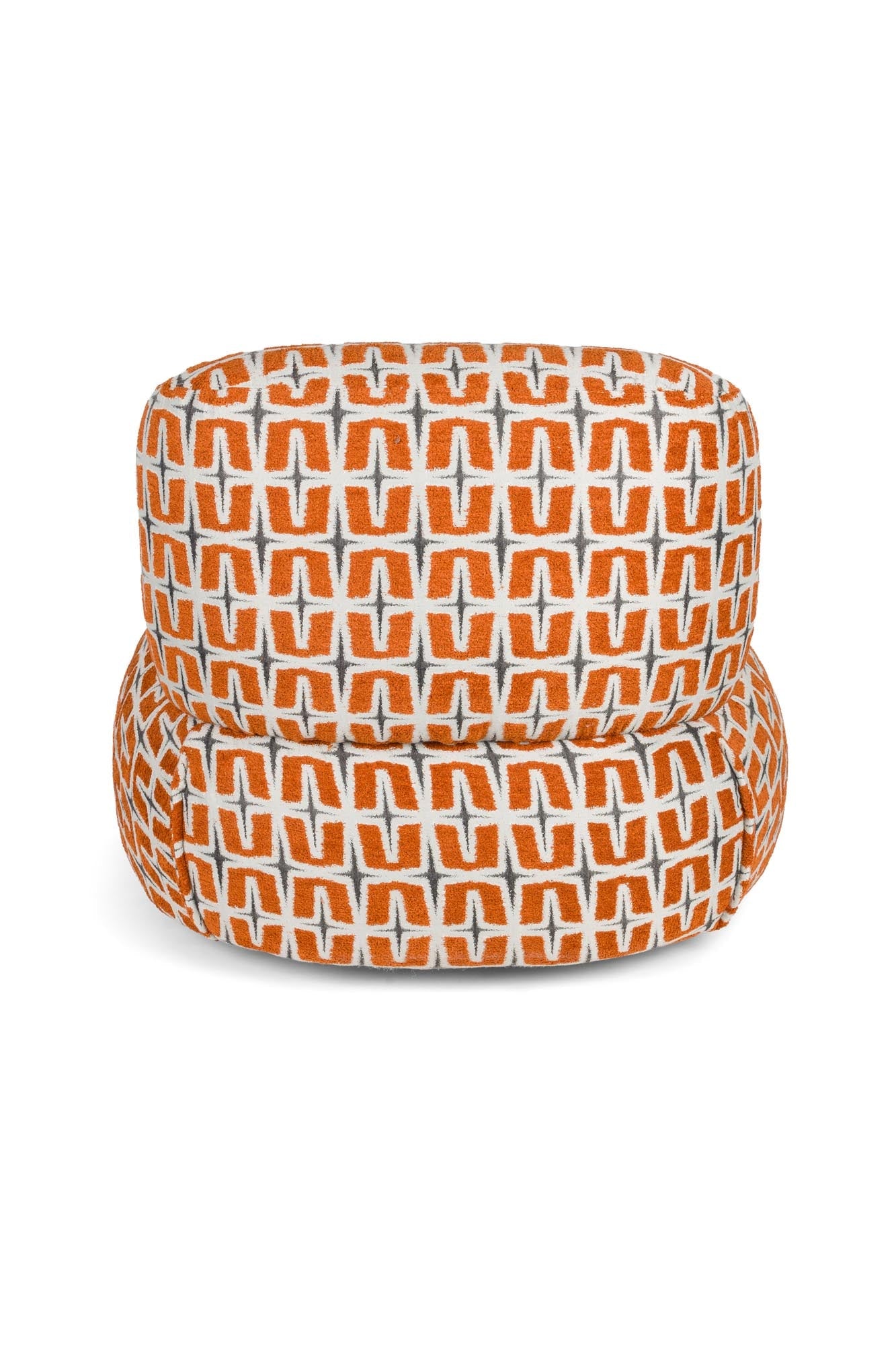 Lounge Stuhl Ritz Beige Burned Orange in Orange präsentiert im Onlineshop von KAQTU Design AG. Sessel ist von Bold Monkey