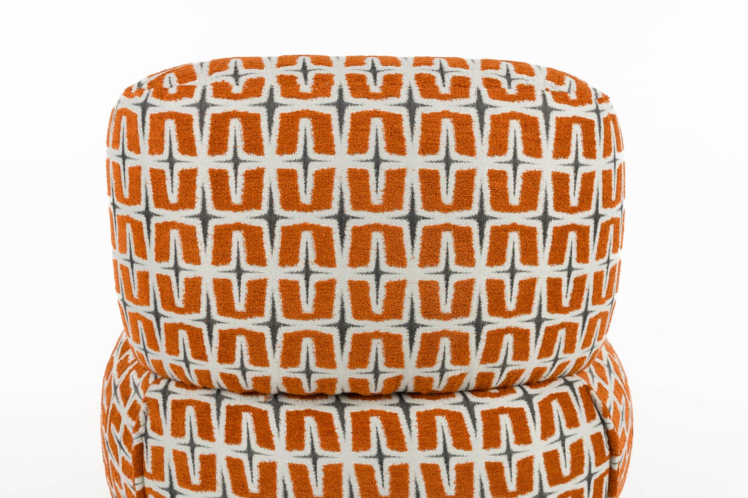 Lounge Stuhl Ritz Beige Burned Orange in Orange präsentiert im Onlineshop von KAQTU Design AG. Sessel ist von Bold Monkey