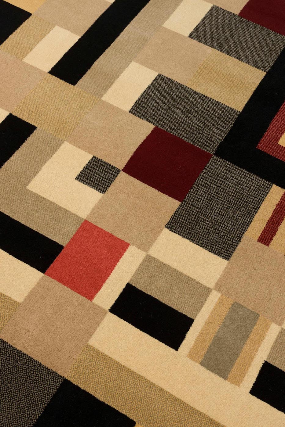 Teppich Urban Maze 200x200 in Mehrfarbig präsentiert im Onlineshop von KAQTU Design AG. Teppich ist von Bold Monkey