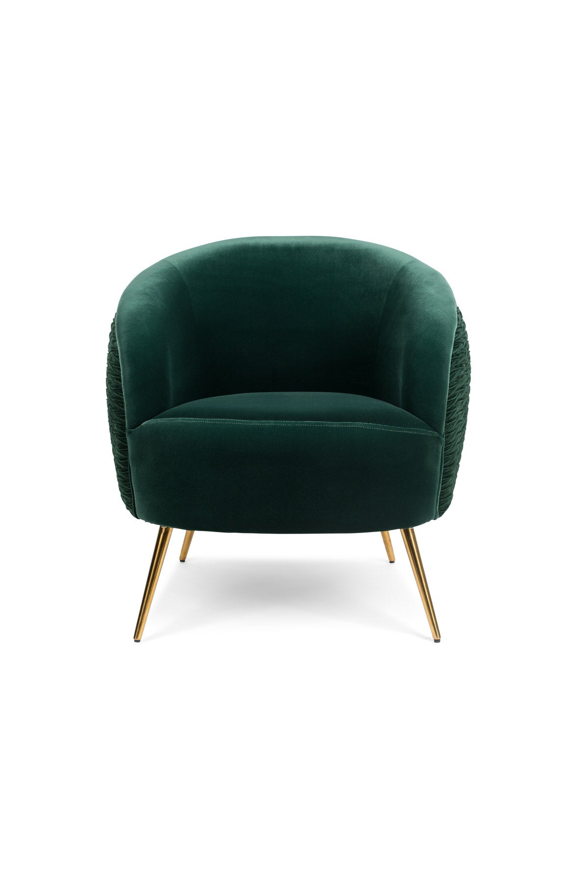 SO CURVY Loungesessel in Grün präsentiert im Onlineshop von KAQTU Design AG. Sessel ist von Bold Monkey