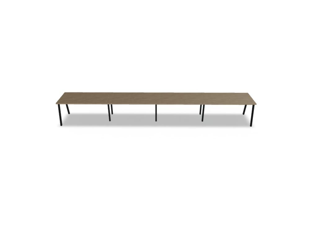 Ogi M BOM03E4 - Schreibtisch in Honigeiche präsentiert im Onlineshop von KAQTU Design AG. Schreibtisch ist von Mdd