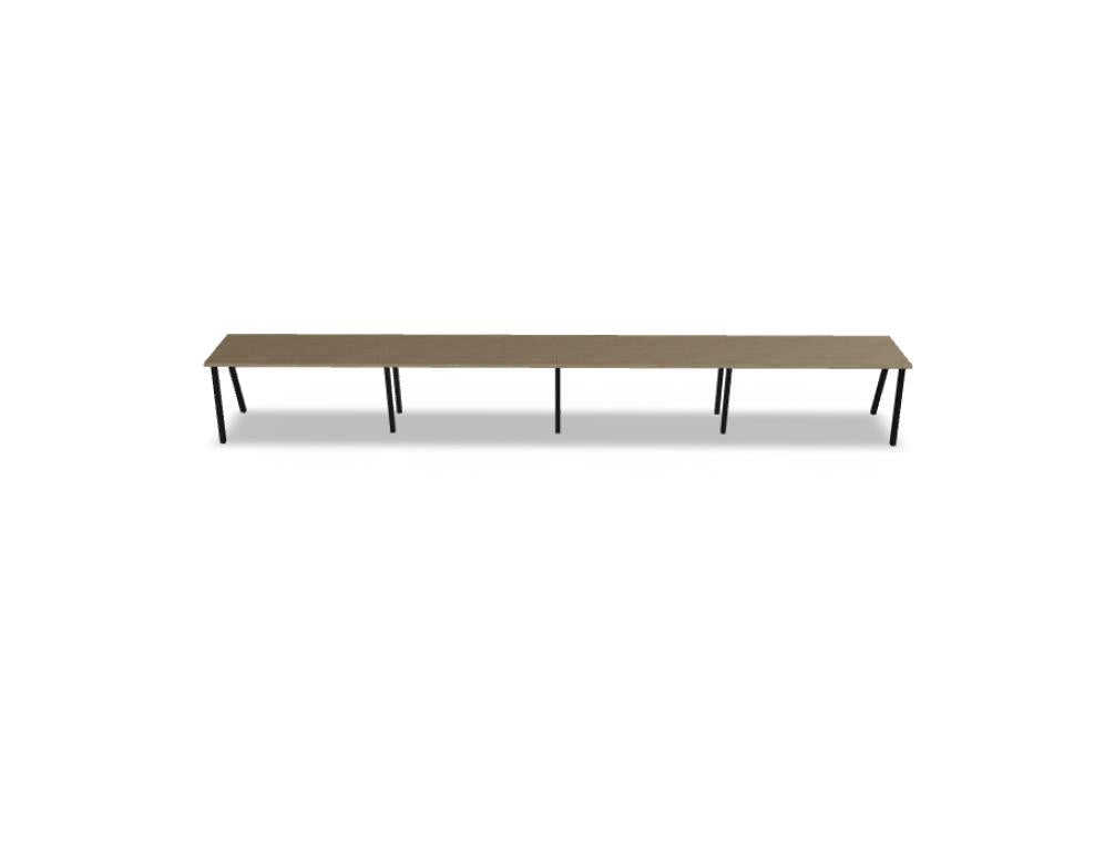 Ogi M BOM14E4 - Schreibtisch in Honigeiche präsentiert im Onlineshop von KAQTU Design AG. Schreibtisch ist von Mdd
