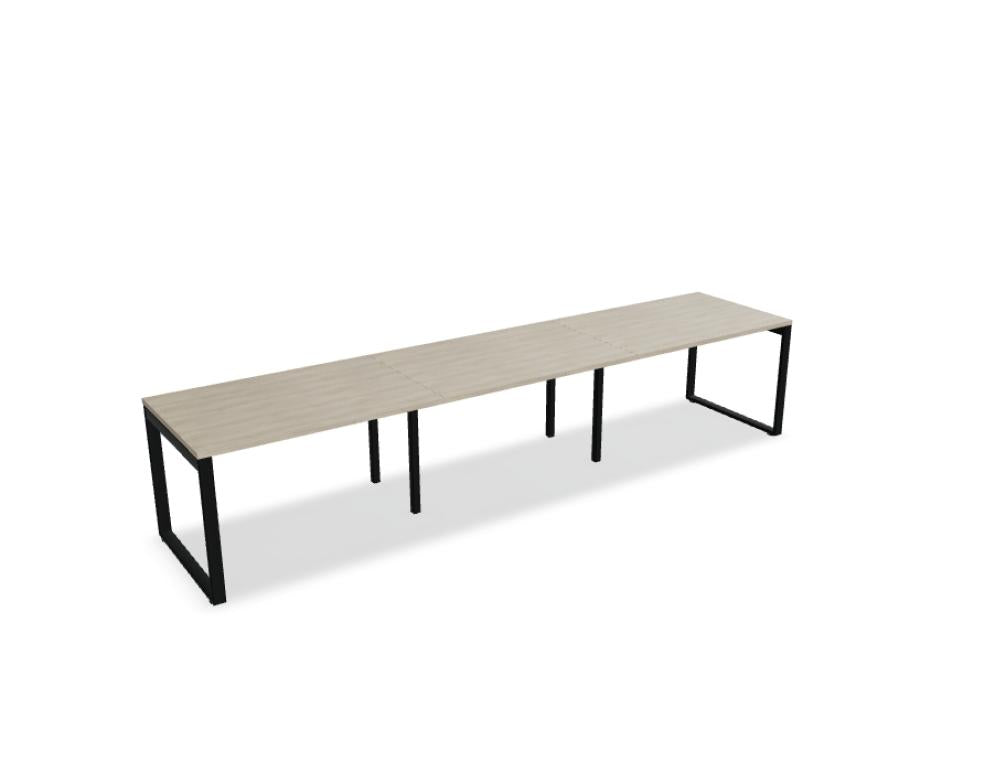 Ogi Q BOQ02E3 - Schreibtisch in Eiche Natur präsentiert im Onlineshop von KAQTU Design AG. Schreibtisch ist von Mdd