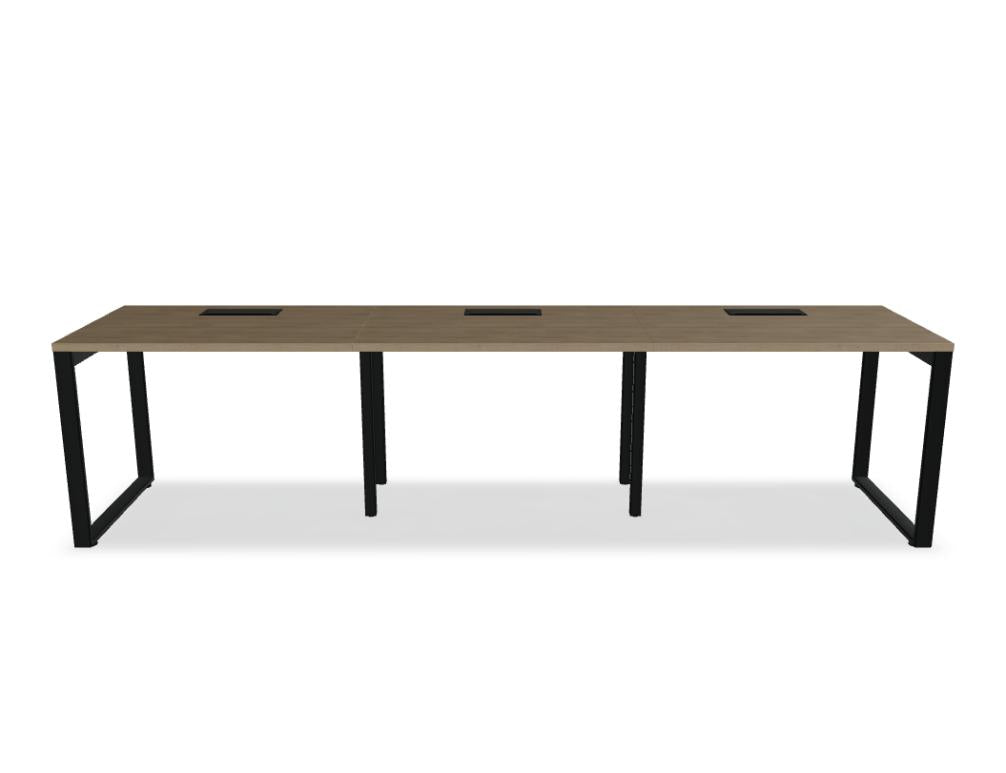 Ogi Q BOQ20E3 - Schreibtisch in Eiche Natur präsentiert im Onlineshop von KAQTU Design AG. Schreibtisch ist von Mdd