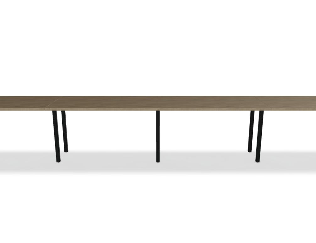Ogi Q BOQ22E4 - Schreibtisch in Eiche Natur präsentiert im Onlineshop von KAQTU Design AG. Schreibtisch ist von Mdd