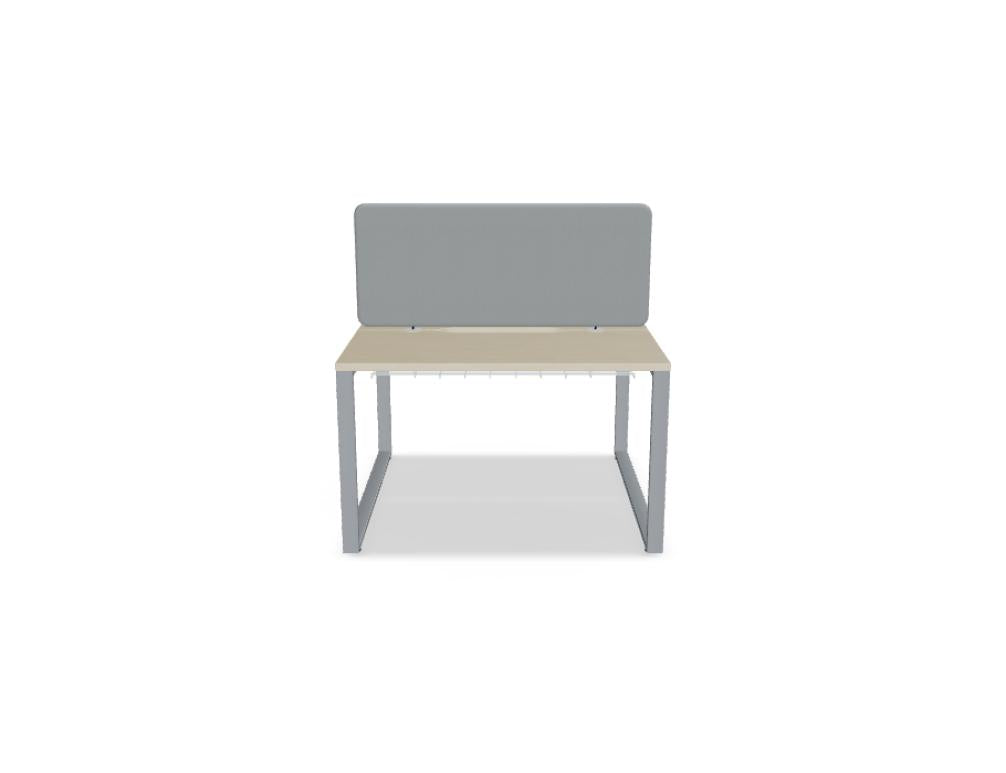 Ogi Q Bench BOQ52 - Doppelschreibtisch in Honigeiche präsentiert im Onlineshop von KAQTU Design AG. Schreibtisch ist von Mdd